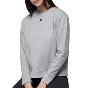 Meilleur prix 👏 Mode- Lifestyle Femme Tommy Hilfiger Sweat Gris Femme Tommy Sport Open Back GRIS 😍 11