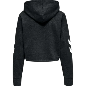 De gros 🎁 Multisport Femme Hummel Hummel Hmllegacy Cropped Hoodie 👩 Woman Black NOIR 😉 18