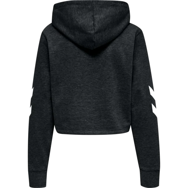 De gros 🎁 Multisport Femme Hummel Hummel Hmllegacy Cropped Hoodie 👩 Woman Black NOIR 😉 7