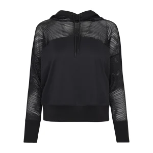 Meilleure affaire 🎁 Mode- Lifestyle Femme Urban Classics Sweatshirt Femme Urban Classic Mesh NOIR 🎉 18