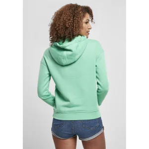 Grosses soldes ✔️ Mode- Lifestyle Femme Urban Classics Sweat À Capuche Femme Urban Classics (grandes Tailles) VERT 🤩 16