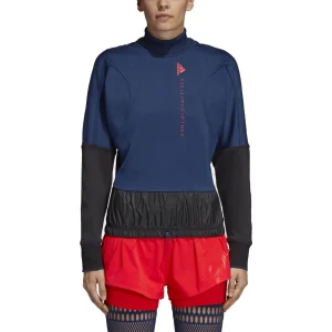 Meilleur prix 🤩 Mode- Lifestyle Femme Adidas Performance Adidas Performance Sweat-shirt Training Midlayer BLEU ⭐ 18