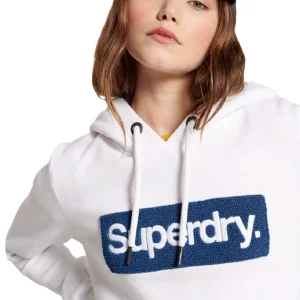 Grosses soldes 👏 Mode- Lifestyle Femme Superdry Superdry Cl Workwear Sweat Cap Femme BLANC 😀 12