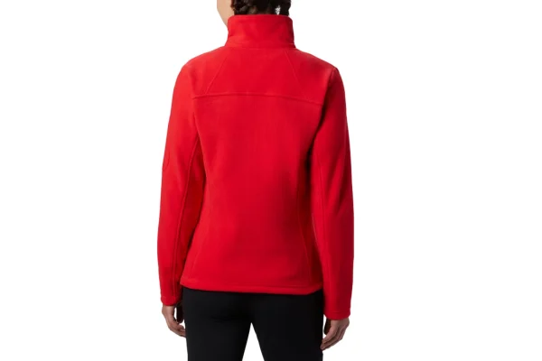 Meilleure vente ⌛ Mode- Lifestyle Femme Columbia Fast Trek Ii Jacket ROUGE ❤️ 4