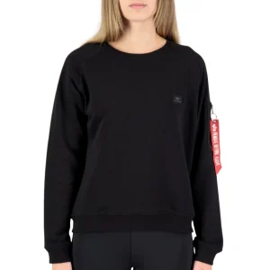 Meilleure affaire 🤩 Mode- Lifestyle Femme Alpha Industries Sweatshirt Femme Alpha Industries X-fit NOIR 👍 18