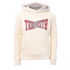 Top 10 🧨 Mode- Lifestyle Fille Teddy Smith Sweat Crème À Capuche Fille Teddy Smith Steffy BEIGE 🥰 10