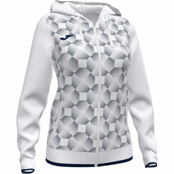 Nouveau ✔️ Mode- Lifestyle Femme Joma Chaqueta Con Capucha Supernova Iii BLANC 🧨 1