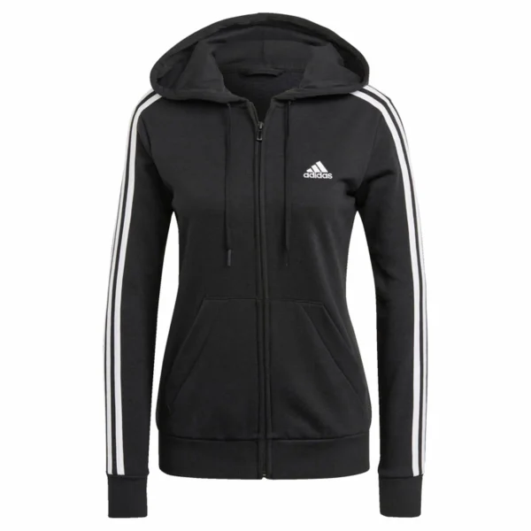 Grosses soldes 🌟 SWEAT 👕 SHIRT Fitness Femme ADIDAS 3S FT FZ 🔥 1