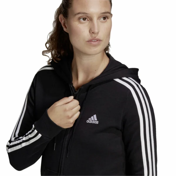 Grosses soldes 🌟 SWEAT 👕 SHIRT Fitness Femme ADIDAS 3S FT FZ 🔥 5