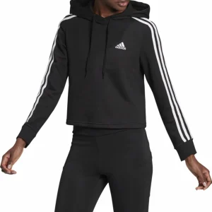 Nouveau 🤩 SWEAT CAPUCHE Multisport Femme ADIDAS 3S FT CRO 🎁 7