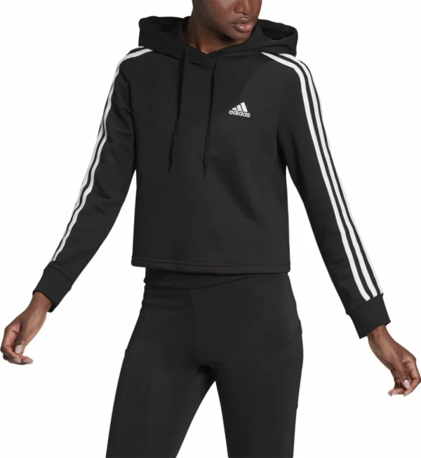 Nouveau 🤩 SWEAT CAPUCHE Multisport Femme ADIDAS 3S FT CRO 🎁 3