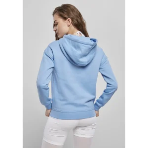 Coupon 😉 Mode- Lifestyle Femme Urban Classics Sweat À Capuche Femme Urban Classics BLEU 😉 12