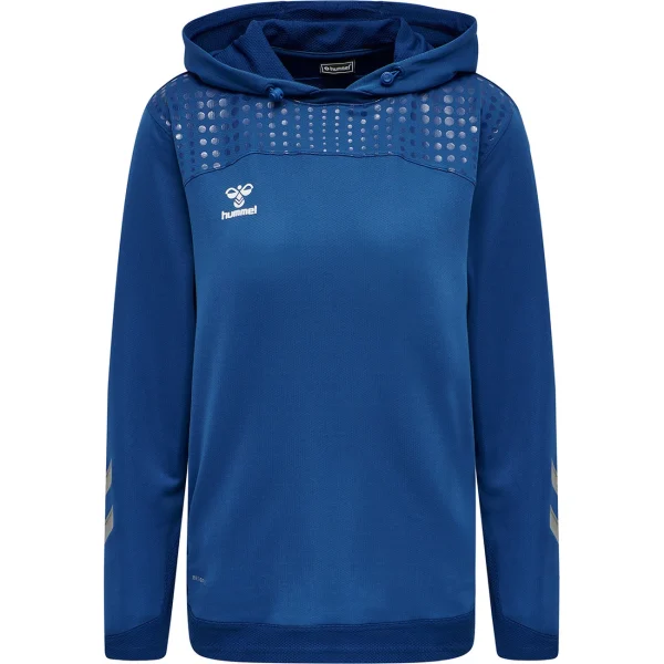 Vente flash 😀 Fitness Femme Hummel Sweatshirt À Capuche Femme Hummel Hmllead Poly BLEU 🛒 4