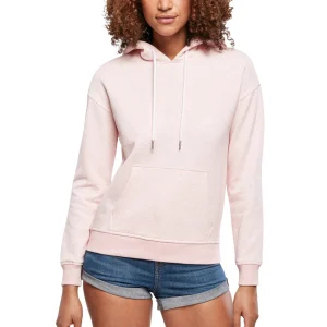 Promo 😀 Mode- Lifestyle Femme Urban Classics Sweatshirt Femme Urban Classics Color Melange-grandes Tailles ROSE 🧨 14