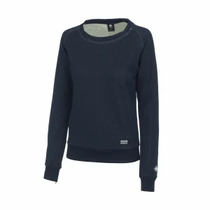 Bon marché 🧨 Fitness Femme Errea Sweatshirt Femme Errea Indigo Round-neck BLEU 🧨 6