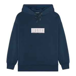 Grosses soldes ⭐ Mode- Lifestyle Femme Teddy Smith Sweat Marine À Capuche Femme Teddy Smith Hanaya BLEU 🔥 14