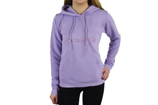 De gros 👏 Mode- Lifestyle Femme Gymhero Gymhero Hoodie 783-lavender VIOLET 🔔 1