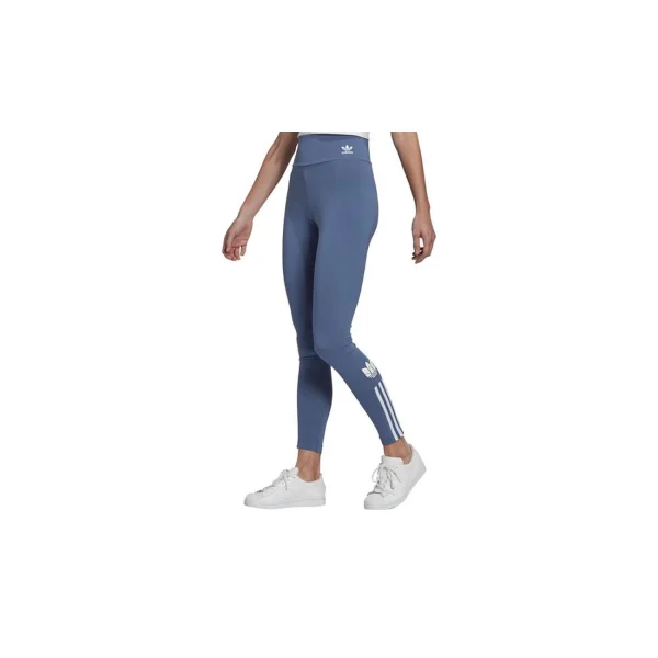 Vente flash ✔️ Mode- Lifestyle Femme Adidas Adidas Hw Tights BLEU 🔥 6