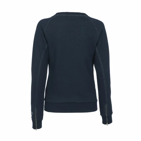 Bon marché 🧨 Fitness Femme Errea Sweatshirt Femme Errea Indigo Round-neck BLEU 🧨 1