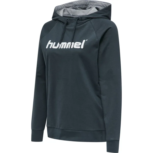 De gros ✔️ Fitness Femme Hummel Sweat À Capuche Femme Hummel Hmlgo Logo BEIGE 😍 7