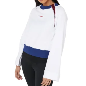 Meilleure affaire 👏 Mode- Lifestyle Femme Tommy Hilfiger Sweat Blanc Femme Tommy Sport Wide BLANC 😀 16