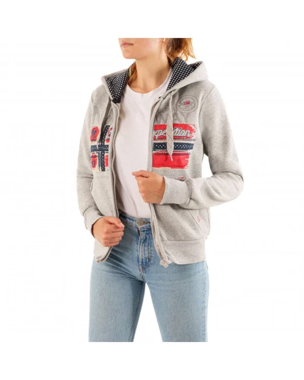 Promo 🤩 Mode Femme Geographical Norway Farlotte Lady NOIR 🤩 3