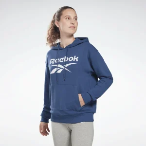 Budget 👏 Fitness Femme Reebok Sweatshirt Femme Reebok Identity Logo BLEU 🧨 10