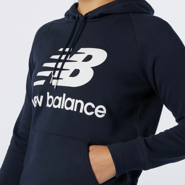 Vente flash 🛒 Course A Pied Femme New Balance Sweatshirt À Capuche Femme New Balanceessentials NOIR ✨ 5