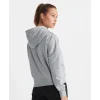 De gros 👏 Mode- Lifestyle Femme Superdry Sweat À Capuche Court Femme Superdry Training Core Sport GRIS 💯 13