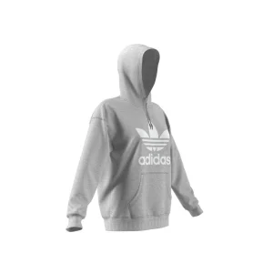 Remise ✨ Mode- Lifestyle Femme Adidas Sweatshirt Femme Adidas Classics Trefoil GRIS 🔔 12