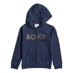 Bon marché 🔔 Mode- Lifestyle Fille Roxy Sweat Zippé Marine Fille Roxy Another Chance BLEU 🎁 10