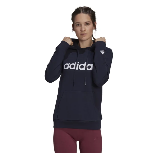 Acheter 😉 Fitness Femme Adidas Sweatshirt Femme Adidas Essentials Logo BLEU 😀 3