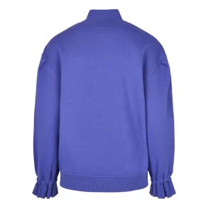 Les meilleures critiques de 🔔 Mode- Lifestyle Femme Urban Classics Sweatshirt Femme Urban Classics Turtleneck Crew BLEU ✨ 16