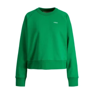 Acheter 👍 Mode- Lifestyle Femme Jack And Jones Sweatshirt Oversize Femme Jack & Jones Caitlyn VERT ✨ 16