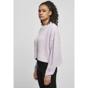 Grosses soldes 💯 Mode- Lifestyle Femme Urban Classics Sweatshirt Femme Urban Classics Wide Oversizeer VIOLET 💯 10