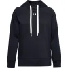 Grosses soldes 💯 Fitness Femme Under Armour Sweat À Capuche Femme Under Armour Rival Fleece Hb NOIR ✔️ 16