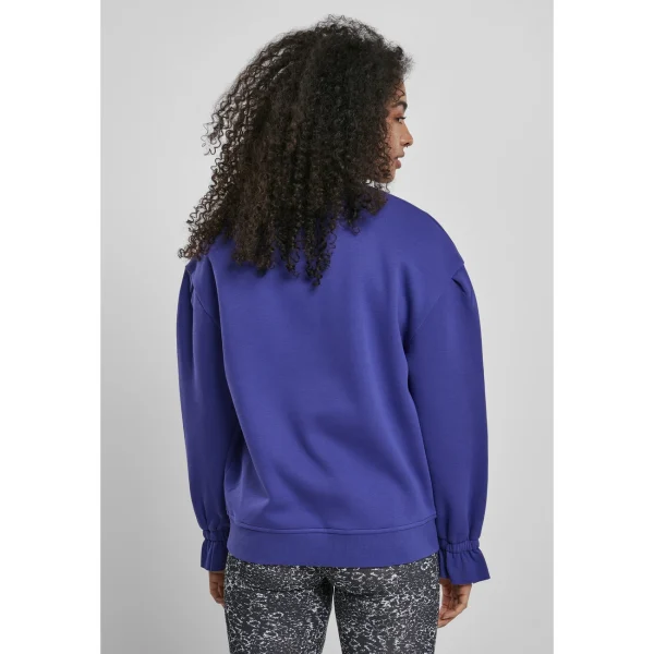 Les meilleures critiques de 🔔 Mode- Lifestyle Femme Urban Classics Sweatshirt Femme Urban Classics Turtleneck Crew BLEU ✨ 4