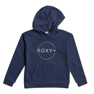 Meilleur prix 🤩 Mode- Lifestyle Fille Roxy Sweat À Capuche Marine Fille Roxy Indian Poem BLEU 🔥 10