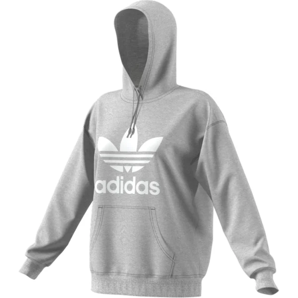 Remise ✨ Mode- Lifestyle Femme Adidas Sweatshirt Femme Adidas Classics Trefoil GRIS 🔔 5