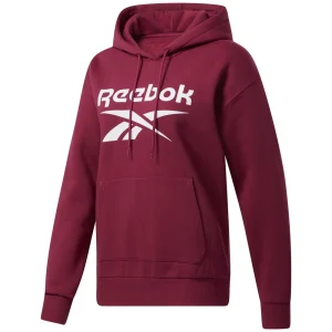 Le moins cher 😍 Mode- Lifestyle Femme Reebok Sweat À Capuche Femme Reebok Identity Logo Fleece ROSE 🎉 16