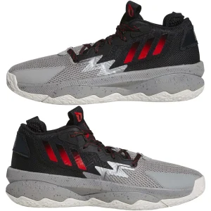 Sortie 😀 Basket Ball Homme Adidas Chaussures Indoor Adidas Dame 8 GRIS 😀 10