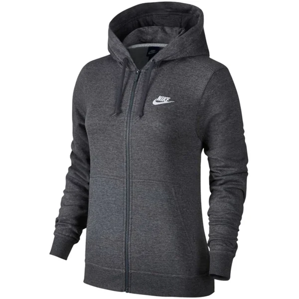 Meilleure vente ❤️ Mode- Lifestyle Femme Nike Nike Hoodie Fz GRIS 💯 1