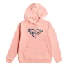 Acheter ⌛ Mode- Lifestyle Fille Roxy Sweat À Capuche Rose Fille Roxy Indian Poem ROSE 😀 22