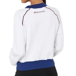 Meilleure affaire 👏 Mode- Lifestyle Femme Tommy Hilfiger Sweat Blanc Femme Tommy Sport Wide BLANC 😀 18