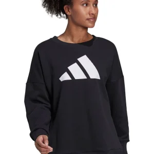 Tout neuf 🥰 Fitness Femme Adidas Sweatshirt Femme Adidas Sportswear Future Icons NOIR ✨ 14