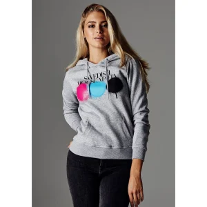 Meilleure affaire 🎉 Mode- Lifestyle Femme Urban Classics Sweatshirt Femme Urban Classic Wedih Houe Mafia Circle GRIS 😀 12