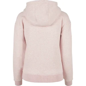 Promo 😀 Mode- Lifestyle Femme Urban Classics Sweatshirt Femme Urban Classics Color Melange-grandes Tailles ROSE 🧨 18