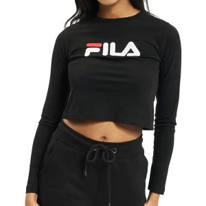 Les meilleures critiques de ⭐ Mode- Lifestyle Femme Fila T-shirt Noir Femme Fila Marceline Crop Top NOIR 🔥 12