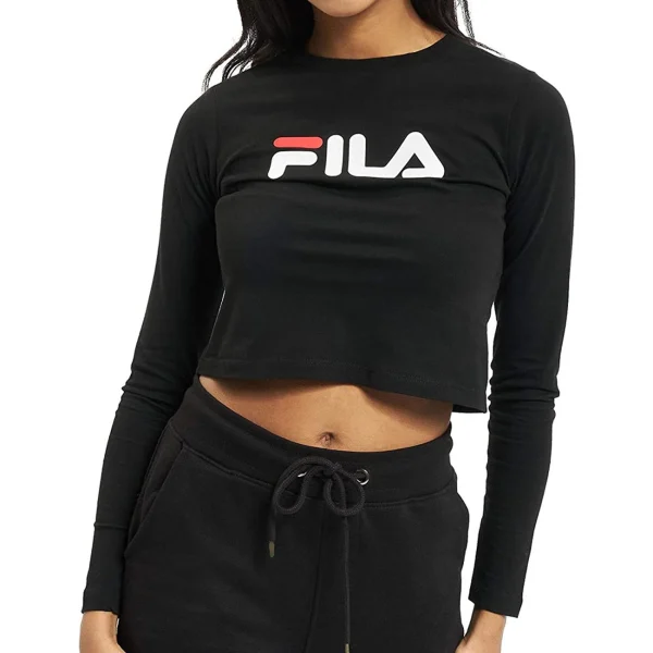 Les meilleures critiques de ⭐ Mode- Lifestyle Femme Fila T-shirt Noir Femme Fila Marceline Crop Top NOIR 🔥 4