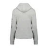 Offres 🛒 Mode- Lifestyle Femme Geographical Norway Sweat À Capuche Gris Femme Geographical Norway Gymclass GRIS ✨ 19